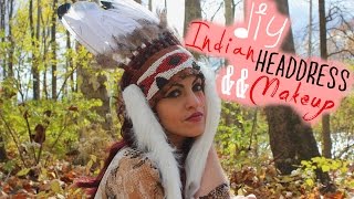 DIY Native American Headdress [upl. by Akcebar]