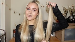 HOW TO Applying Hair Extensions to Thin Hair [upl. by Ioj]