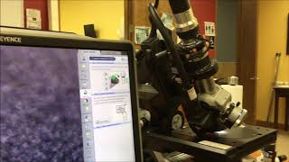 Keyence VHX 6000 Digital Microscope 1 [upl. by Shirlie345]