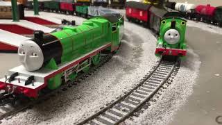 Thomas The Tank Engine amp Friends HO Scale Trains Collection and more [upl. by Yllas213]