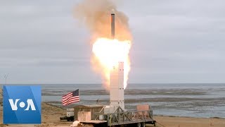 US Tests Cruise Missile After INF Treaty Exit [upl. by Janis]