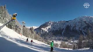 Skigebiet Oberstdorf Talabfahrt Fellhorn [upl. by Ydda]