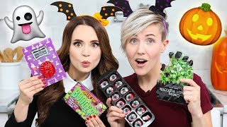 TRYING FUN HALLOWEEN CANDY w Hannah Hart [upl. by Lazaro]