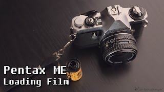 Pentax ME Loading Film [upl. by Grube]