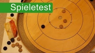 Crokinole Spiel  Anleitung amp Rezension  SpieLama [upl. by Orin]