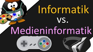 Informatik vs Medieninformatik  Informatikstudium [upl. by Yuk]