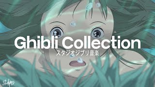 Ghibli Study Music Collection ⛩️ 株式会社スタジオジブリ [upl. by Oisangi]