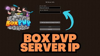 Minecraft BoxPvP Server IP Address [upl. by Ime]