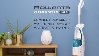 ROWENTA  Clean amp Steam  Laspirateur balai 2 en 1  Aspire et nettoie pour un ménage impeccable [upl. by Ellehcin324]