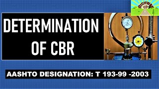 DETERMINATION OF CBR [upl. by Saref]