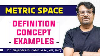 Metric Space  Metric Space  Definition  Concept amp Examples [upl. by Naitsihc]