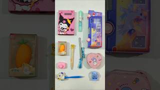 Activating Stationery Items Pencil Case Pen Sharpener Eraser stationery backtoschool shorts [upl. by Noiztneb]