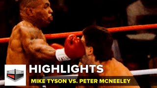 🔴La primera pelea de Tyson tras prisión 👊 Mike Tyson vs Peter McNeeley [upl. by Hux720]