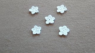 Fleurs au crochet facile à faire [upl. by Vincents]