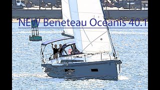 New Beneteau Oceanis 40 1 walk through [upl. by Llehsem]