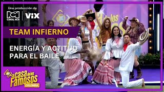 Team Infierno demostró su talento para el baile en La casa de los famosos Colombia [upl. by Raymond408]