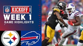 Steelers vs Bills Week 1 Highlights  NFL 2021 [upl. by Skoorb967]