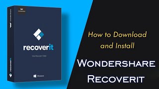 How to Download and Install Wondershare Recoverit [upl. by Handbook922]