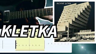 How To Play Molchat Doma  Kletka With Tabs Below [upl. by Brockwell519]