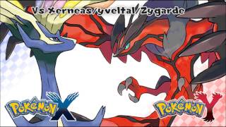 Pokémon XY  Kalos Legendary Xerneas and Yveltal Battle Music HQ [upl. by Aicenod272]