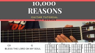 Bless The Lord Oh My Soul Guitar Tutorial [upl. by Maier]