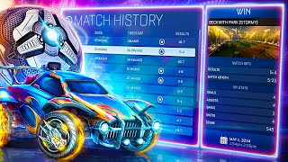 ANOTHER UPDATE Rocket League match history amp player profiles [upl. by Aserat144]