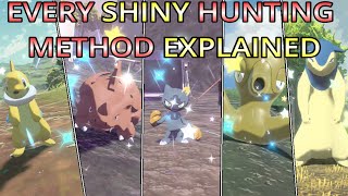 Explaining EVERY Shiny Hunting Method in Pokémon Legends Arceus [upl. by Luis395]