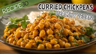 Curried Chickpeas [upl. by Hcelemile546]