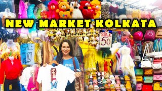 New Market Kolkata Full Shopping Guide  Esplanade  Best Place to shop in Kolkata  Vlogging Couple [upl. by Aihpos]