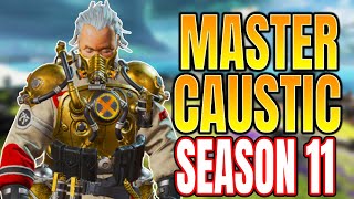 MASTER Caustic in Season 11 Apex Storm Point [upl. by Geminian]