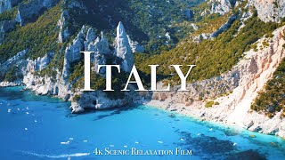 Italy 4K  Scenic Relaxation Film With Calming Music [upl. by Gualtiero]