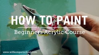 Beginners Acrylic Painting Course [upl. by Notaek40]