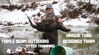 Otter Trapping  Monster Otter in Amazing Set [upl. by Aborn]