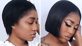 Adding Extension To Your Short HairBLACK WOMEN [upl. by Raouf]