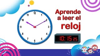 Aprende a leer el reloj [upl. by Bassett]