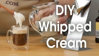 DIY whipped cream in 60 seconds [upl. by Hadley]