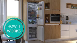 How It Works Integrated Fridge Freezer • NatureFresh by Gorenje [upl. by Llehsam]