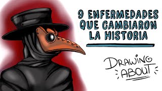 9 ATERRADORAS ENFERMEDADES QUE CAMBIARON LA HISTORIA  Draw My Life [upl. by Wayland141]