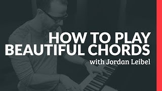 How To Play Beautiful Chords  Piano Lessons Pianote [upl. by Ireland118]