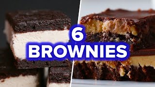 6 Creative Brownie Recipes [upl. by Anegal318]