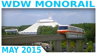 Walt Disney World Monorail System 2015 [upl. by Akihsan]