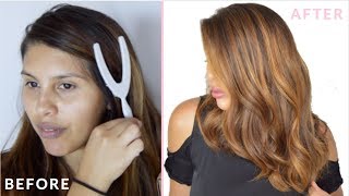 AT HOME BALAYAGE Madison Reed Balayage Kit Review [upl. by Ardnoek123]