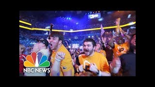 Esports Inside The World Of Competitive Gaming  NBC News [upl. by Elrebma]