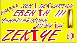 İyi ki Doğdun Zekiye İsme Özel Komik Doğum Günü Şarkısı [upl. by Egidio]