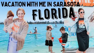 TRAVEL VLOG Vacationing in Sarasota Florida  Mennonite Mom on vacay [upl. by Ityak]