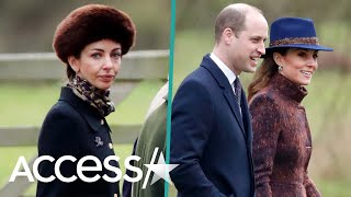 Kate Middleton Attends Same Church Service As Rose Hanbury [upl. by Ellevel]