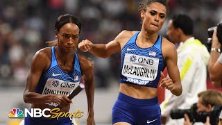 Muhammad and McLaughlin help deliver 4x400 relay crown for Team USA  NBC Sports [upl. by Lavelle]