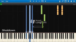 WINDOWS LONGHORN SOUNDS IN SYNTHESIA [upl. by Latonia]