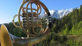 Vienna Horns  Schumann Konzertstuck for four horns [upl. by Adnolor180]