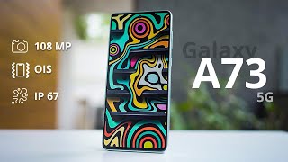 Galaxy A73 Unboxing amp Quick Review – 108 MP  Slimmest A Series Phone [upl. by Epolenep]